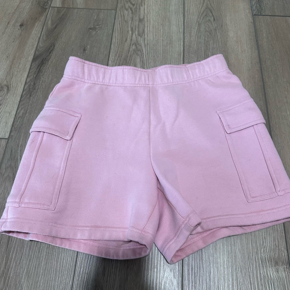 TNA cozy fleece cargo sweat shorts